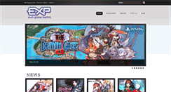 Desktop Screenshot of game.exp-inc.jp